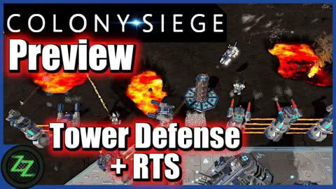 Colony Siege (p)Review - RTS + Tower Defense Mix im Weltraum (German, many subtitles) 01 - Game Type - Spieltyp - Wie spielt sich Colony Siege - Tower Defense + RTS Mix