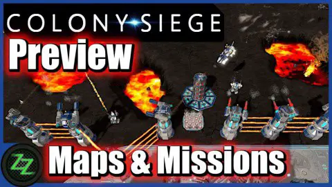 Colony Siege (p)Review - RTS + Tower Defense Mix im Weltraum (German, many subtitles) 02 - Gameplay - Maps & Missions