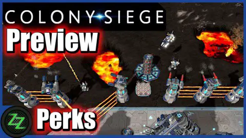 Colony Siege (p)Review - RTS + Tower Defense Mix im Weltraum (German, many subtitles) 05 Colony Siege Gameplay - Perks