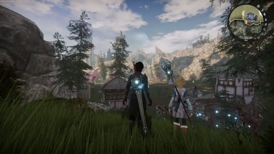 Edge Of Eternity Review - Test - Indie JRPG in Final Fantasy Style - Nice weather in the valley