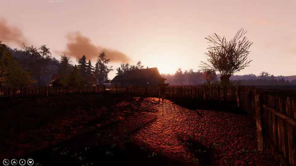 Farmers Life Review - dreckige Survival Bauernhof Sim im Test - Dawn over the farm - Sonnenaufgang über dem Hof