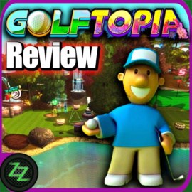 Golf Topia Review - Test - A colorful SciFi Golf game