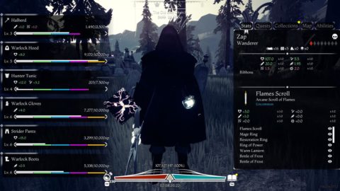 Holomento
Inventory and Character-Stats