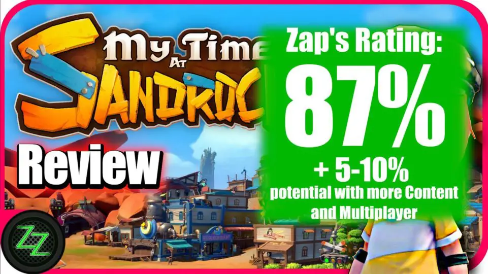 My Time At Sandrock Review - 08a Rating with numbers - 87 percent - Wertung mit Zahlen 87 prozent