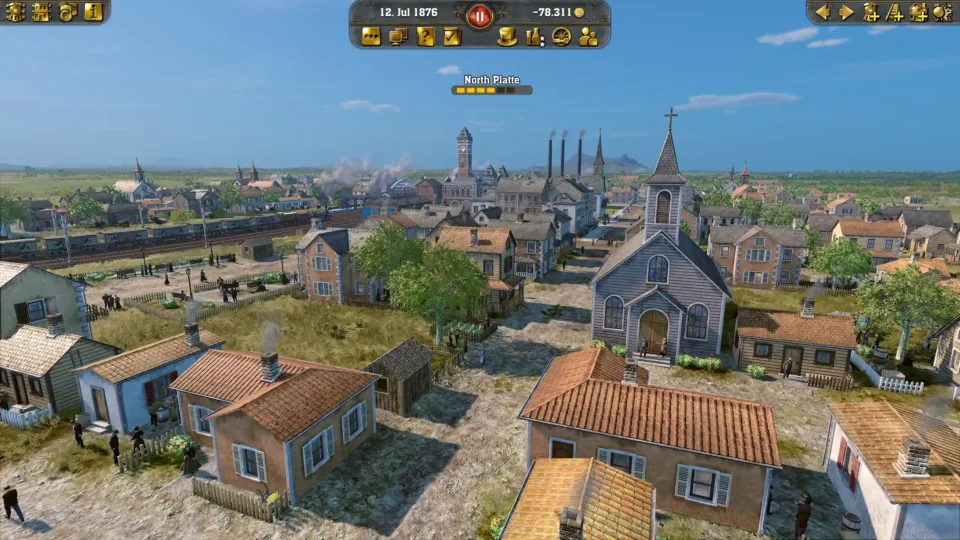 Railway Empire 2 XBox
Really nice city views