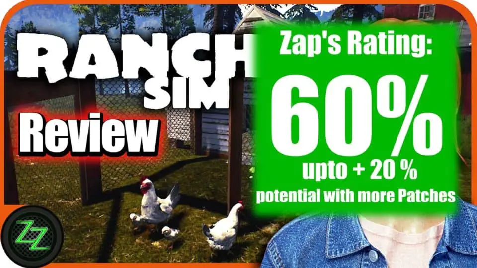 Ranch Simulator Review 
Rating with numbers 60 percent