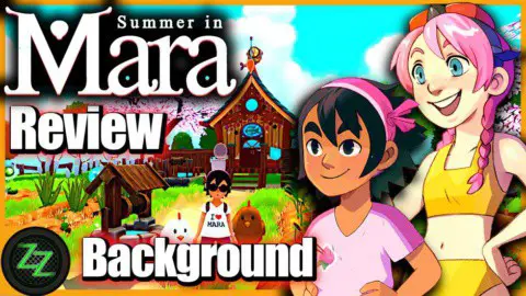 Summer In Mara Review - Test - relaxed Survival Adenture im Anime Style 01 Background - Hintergrund