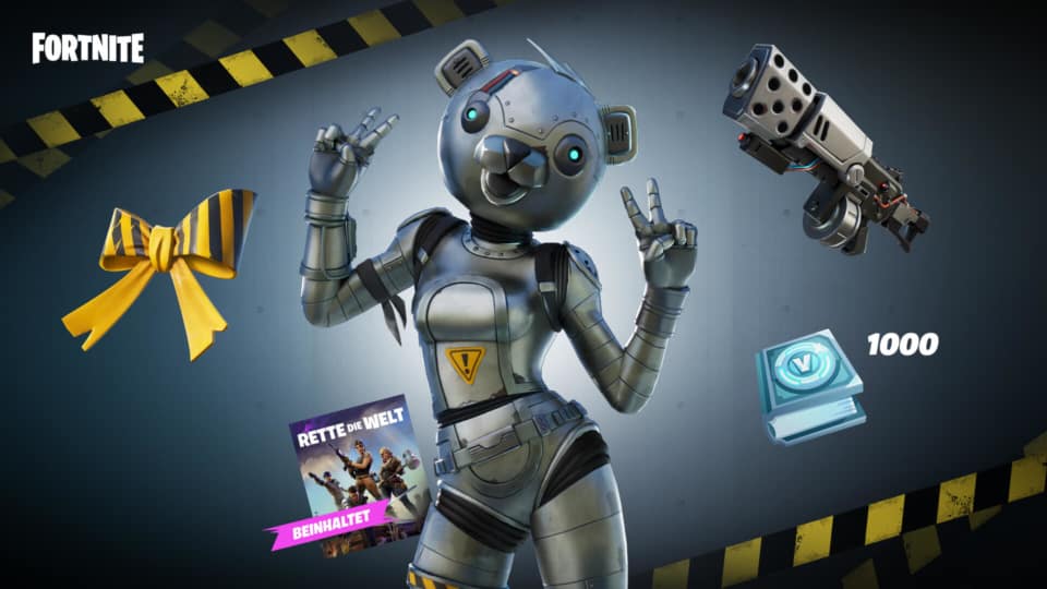 fortnite rette die welt kostenlos - free2play - fortnite-metal-team-leader-pack