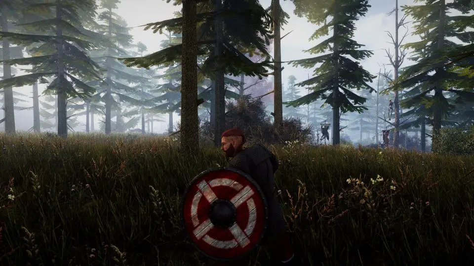 valnir rok - a new god is rising - in the woods