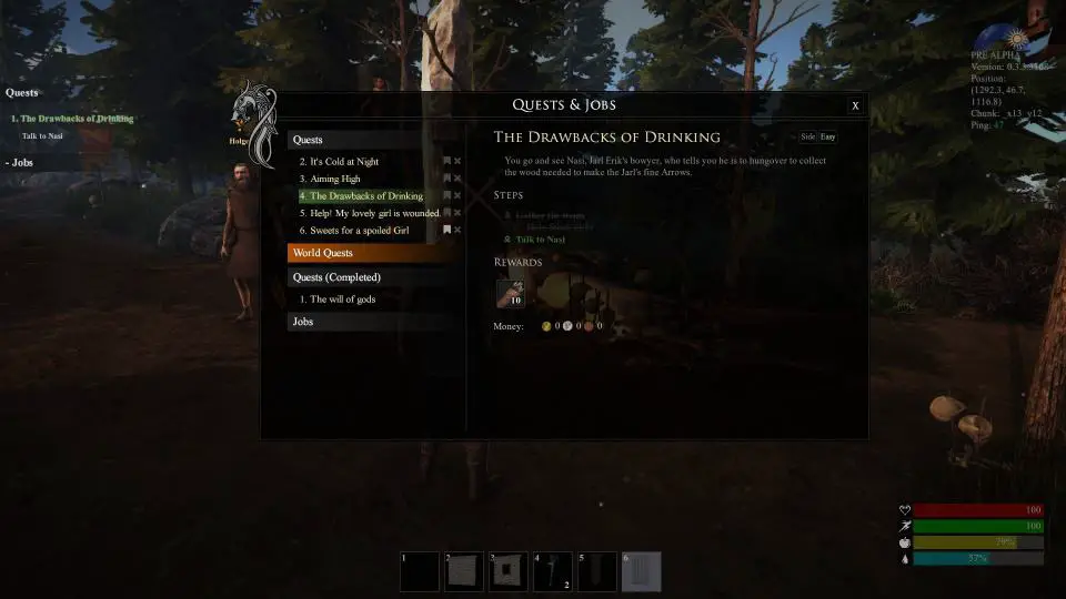 valnir rok - a new god is rising - questlog
