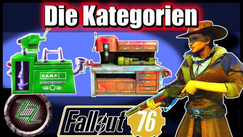 Fallout 76 Guide (Deutsch - German) - Camp, Workshop, Baumodus - Grundlagen Tutorial 07 die kategorien