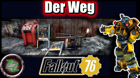 Fallout 76 Guide (Deutsch-German) - Powergräber Quest - Bagger Power Armor & Power Armor Station 04 Der Weg zur Garrahan Mining Company