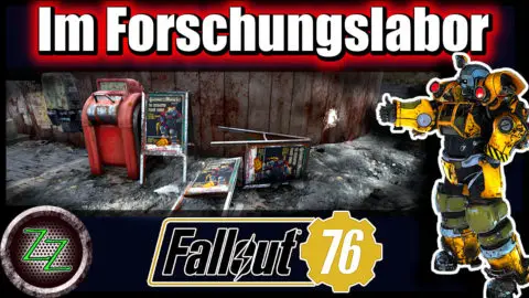 Fallout 76 Guide
Powergräber Quest - Bagger Power Armor & Power Armor Station
Im Forschungslabor