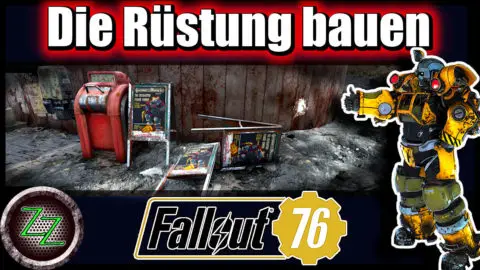 Fallout 76 Guide (Deutsch-German) - Powergräber Quest - Bagger Power Armor & Power Armor Station 08 Die Bagger Rüstung bauen