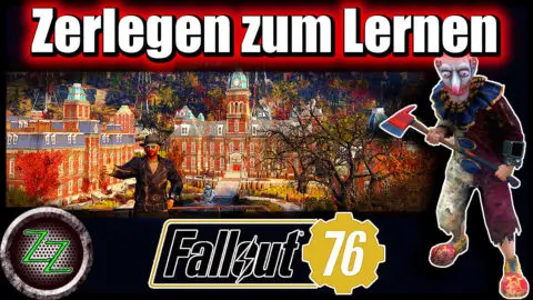 Fallout 76 Tipps Und Tricks (Deutsch) - 7 Tipps für Einsteiger & Fortgeschrittene folge01 03 Zerlegen zum Lernen