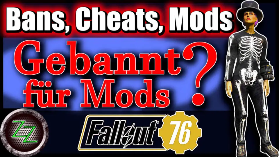 Fallout 76 Spieler Gebannt für Cheats und Modding ?? 3 Fallout 76 Spieler Gebannt für Cheats und Modding - Fallout 76 Info - F76 News Flash (Deutsch) Folge 10 - 01 - Bans, Cheats, Mods