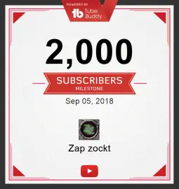 2000 Abonnenten - Danke schön 2 2000 Abonnenten - Danke schön | Allgemein