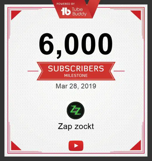6000 Abonnenten Dankeschön 3 6000 Abonnenten Dankeschön - 6000-Subscribers-2019-03-28
