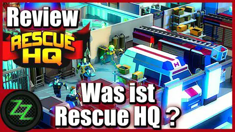 Rescue HQ Review (Deutsch-German) Polizei, Feuerwehr & Rettungsdienst Simulator im Test -Tycoon Game 01 Was ist Rescue HQ