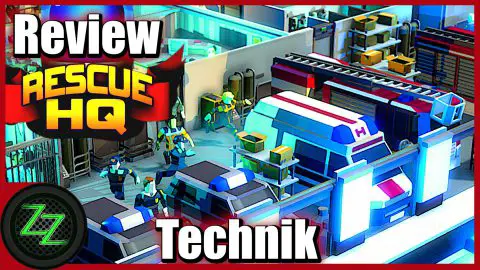 Rescue HQ Review (Deutsch-German) Polizei, Feuerwehr & Rettungsdienst Simulator im Test -Tycoon Game 02 Technik