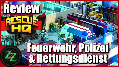 Rescue HQ Review (Deutsch-German) Polizei, Feuerwehr & Rettungsdienst Simulator im Test -Tycoon Game 03 Feuerwehr, Polizei und Rettungsdienst