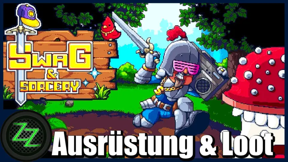 Swag And Sorcery Review (Deutsch-German) - Pixelart RPG Helden Simulator im Test 10 Ausrüstung und Loot