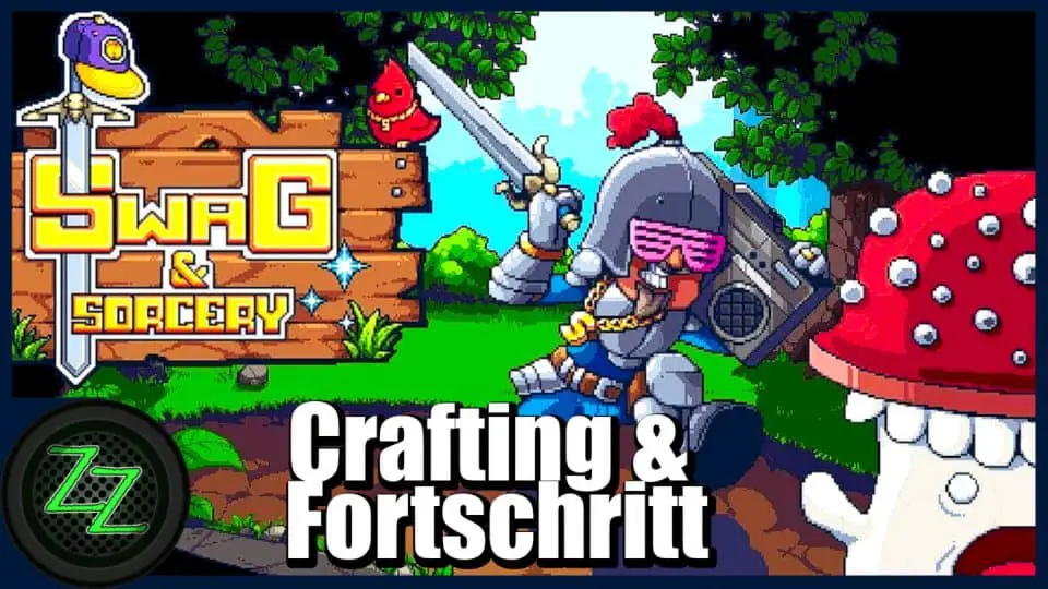 Swag And Sorcery Review (Deutsch-German) - Pixelart RPG Helden Simulator im Test 11 Crafting und Fortschritt