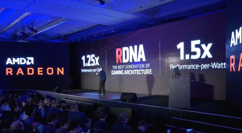 Ryzen 3000 mit Zen 2 und Radeon Navi enthüllt 2 AMD Computex 2019 Keynote - Radeon RX RDNA Vorstellung