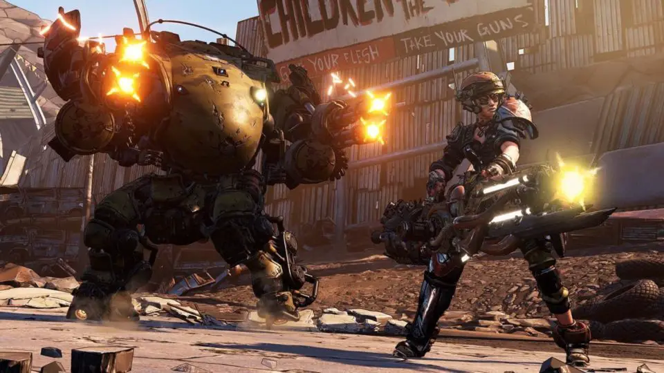 Borderlands 3 alle Infos - FAQ und Infosammlung 9 Borderlands 3 FAQ und Info Sammlung - Alles was man bisher über Borderlands 3 wissen kann - Roboter und Girl with big gun