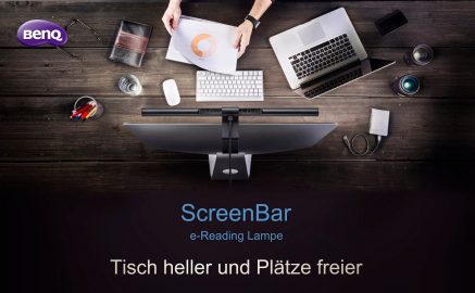 benq screenbar e reading USB Lampe dimmbar benq produktvorschau freier schreibtisch