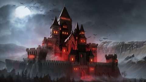 Immortal Realms Vampir War Preview (Deutsch) - Was ist drin im taktischen Blutsauger Runden-Krieg - Castle Background