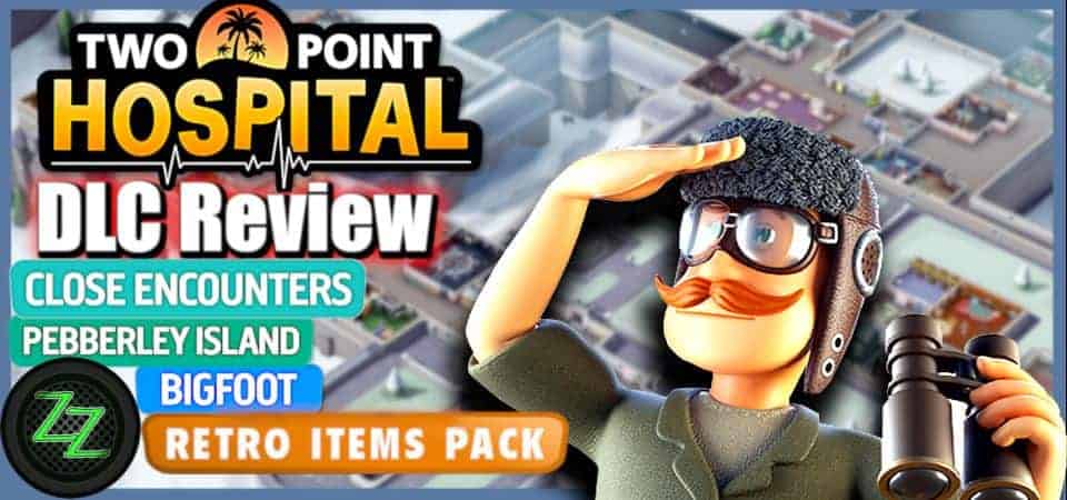 Two Point Hospital DLC Test Review Bigfoot Pebberly Island Close Encounters