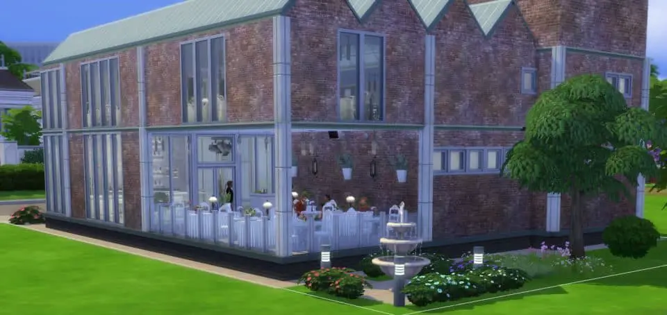 Sims 4 Houses Download by Shendragor - Gourmet Mill - Hinten Mill