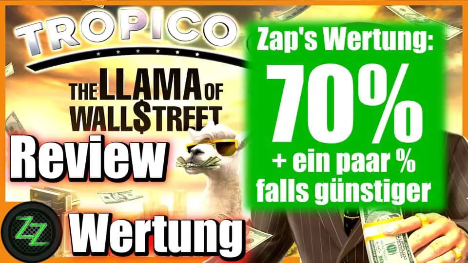 Tropico 6 DLC Review - The Llama of Wall Street (Deutsch - German, many subtitles) 12 Wertung mit Zahl