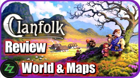 Clanfolk Review - Rimworld-like Aufbau Strategie im mittelalterlichen Schottland - Test 04 Gameplay - World and Maps - Welt und Karten