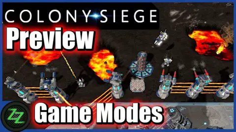 Colony Siege (p)Review - RTS + Tower Defense Mix im Weltraum (German, many subtitles) 06 Colony Siege Gameplay - Game Modes