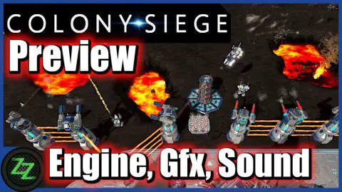 Colony Siege (p)Review - RTS + Tower Defense Mix im Weltraum (German, many subtitles) 07 Engine, Grafik, Sound, Gfx, Graphics