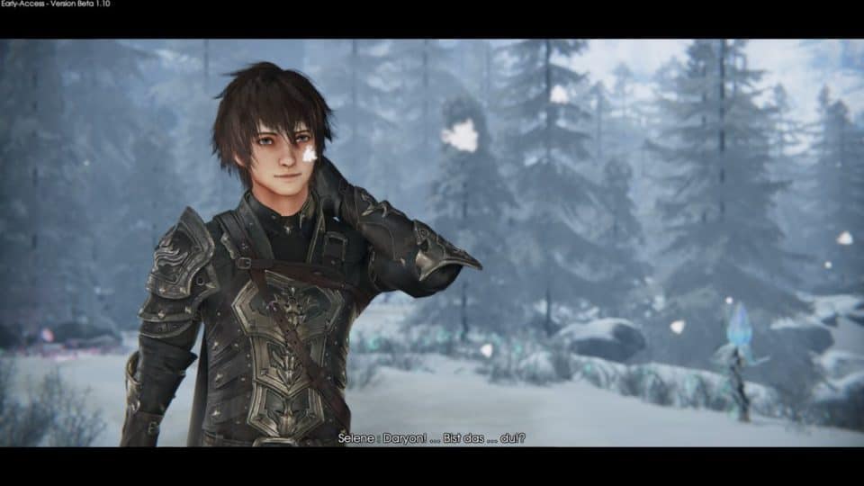 Edge Of Eternity Review - Test - Indie JRPG in Final Fantasy Style - Soldier Daryon smiling