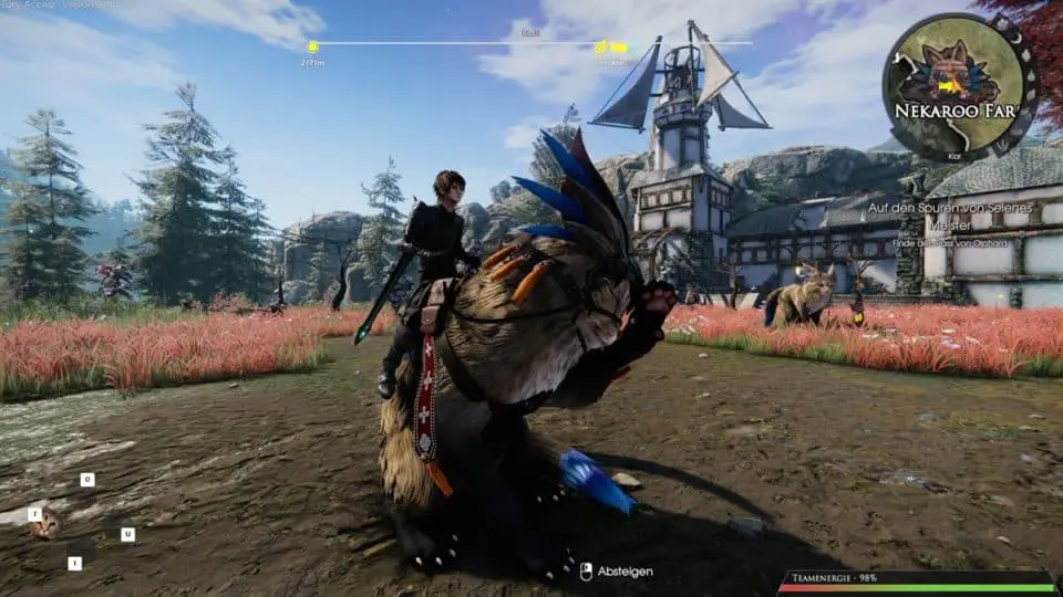 Edge Of Eternity Review - Test - Indie JRPG in Final Fantasy Style - Your own cat mount