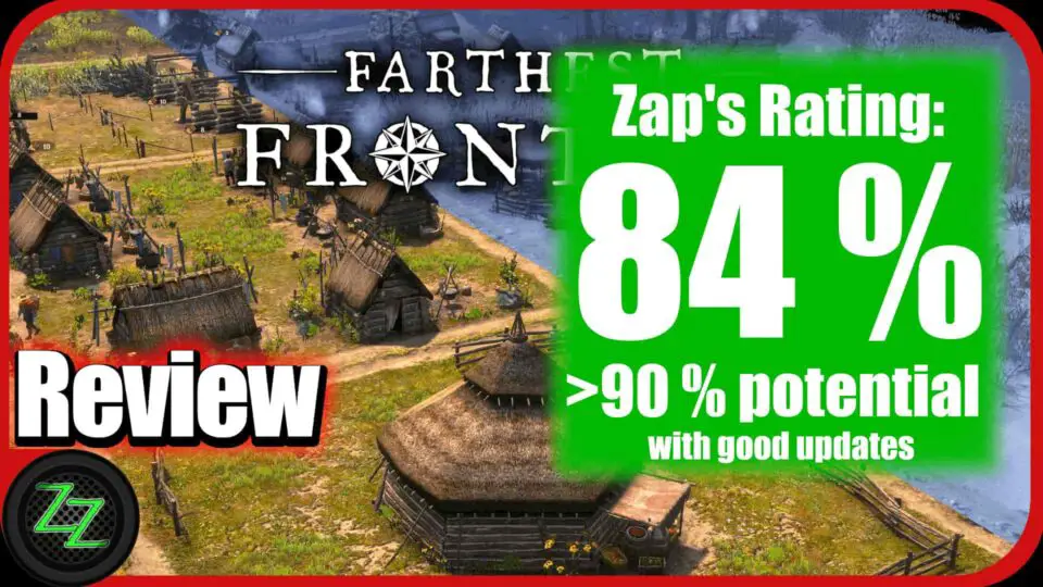 Farthest Frontier Review
Wertung mit Zahlen 84 Prozent