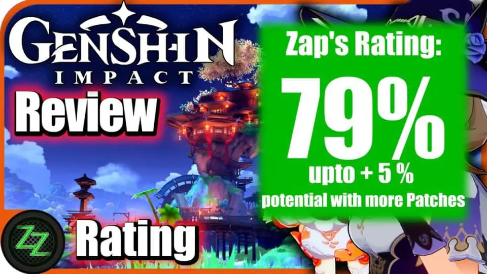 Genshin Impact Review - Test
Bewertung mit Zahlen 79 Prozent