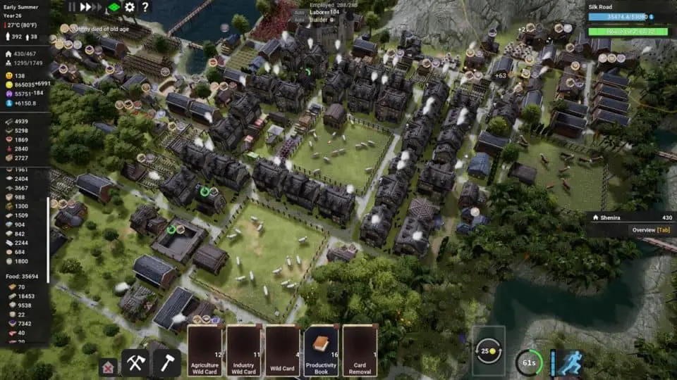 Kingdoms Reborn Review - Aufbau-Mix aus Banished & Civilization im Test - City Panorama 01