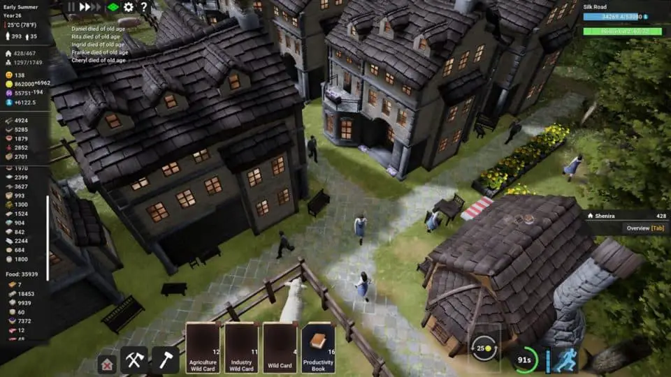 Kingdoms Reborn Review - Aufbau-Mix aus Banished & Civilization im Test - High level Houses - Hochwertige Wohnhäuser