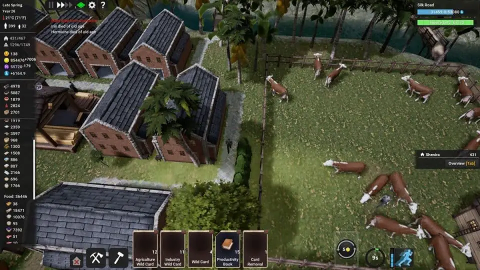 Kingdoms Reborn Review - Aufbau-Mix aus Banished & Civilization im Test - Holy Cow - Heilige Kuh