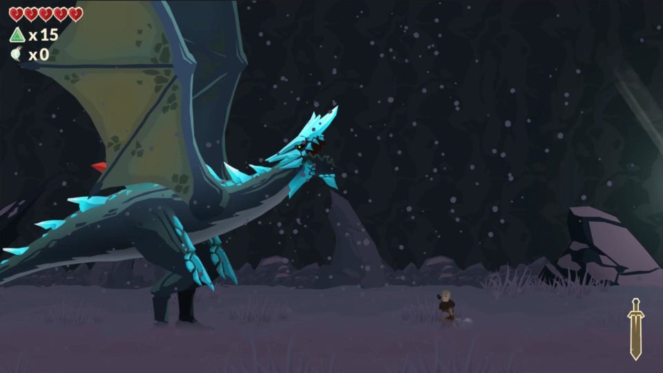 Leifs Adventure Netherworld Hero - Gamescom21 Short News - Zapzockt.de Gaming News - Ice dragon - Eisdrache