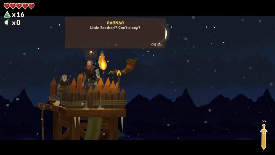 Leifs Adventure Netherworld Hero - Gamescom21 Short News - Zapzockt.de Gaming News - Watchtower by night - Auf dem Wachturm bei Nacht