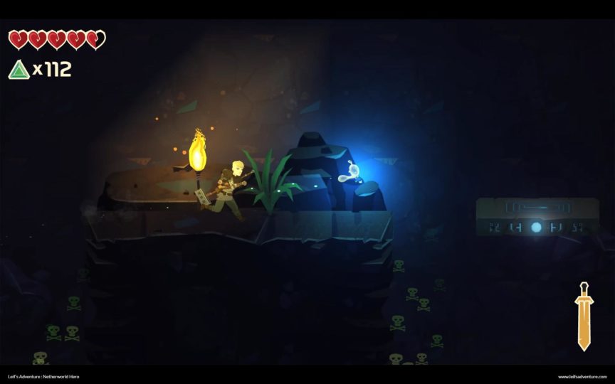 Leifs Adventure Netherworld Hero - Gamescom21 Short News - Zapzockt.de Gaming News - dark caverns - dunkle Höhlen