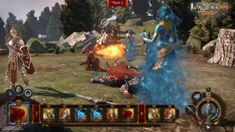 Songs of Conquest Review - spannendes Heroes of Might and Magic Remake im Pixelart Style 15 Heroes in 3D kam nicht gut an
