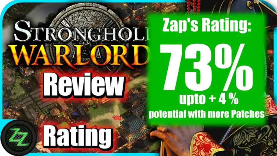 Stronghold Warlords Review
Wertung mit Zahlen 73 prozent