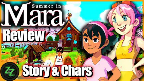 Summer In Mara Review - Test - relaxed Survival Adenture im Anime Style 03 Story und Characters - Geschichte und Charaktere